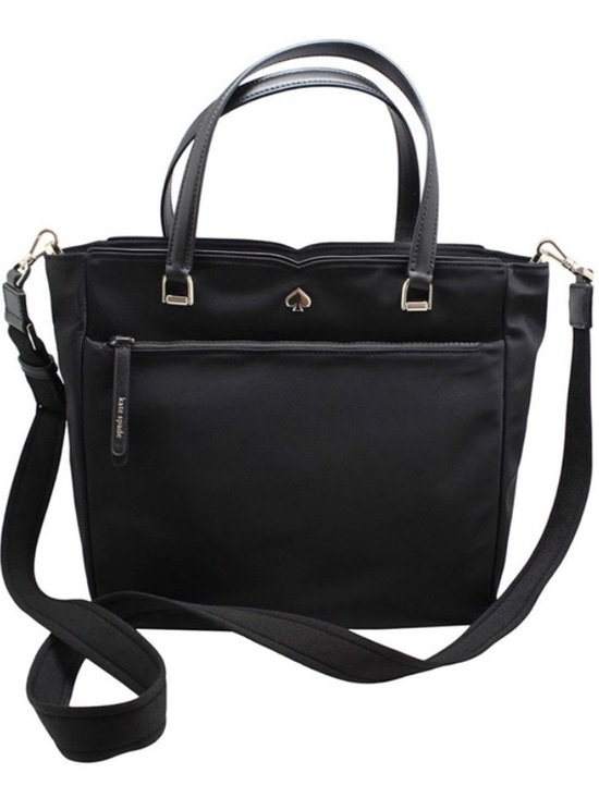 kate spade Handbags - Kate Spade Jae Medium Nylon Satchel Crossbody Bag Black